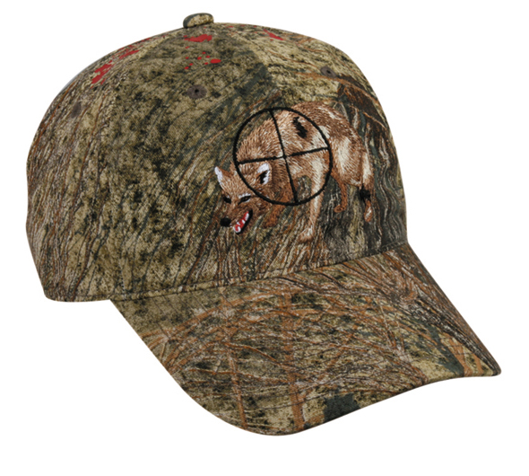 CoyoteSplat Camo Hunting Baseball Cap